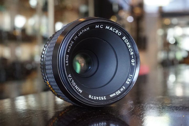 Minolta MC Macro Rokkor-QF 50mm f/3.5 - Fotohandel Delfshaven / MK ...