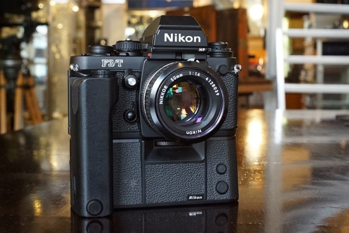 Nikon F3/T Black + MD4 + Nikkor 50mm f/1.4 AI - Fotohandel ...