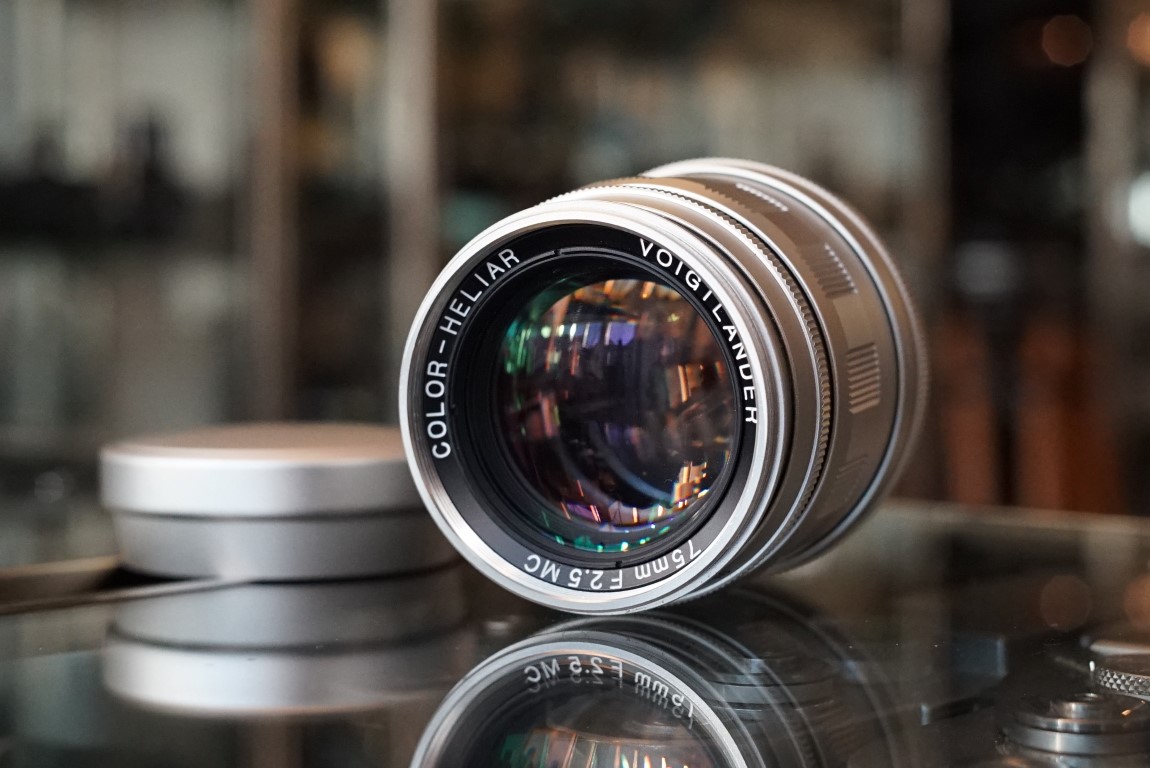 Voigtlander Color-Heliar 75mm f/2.5 MC LTM Boxed - Fotohandel