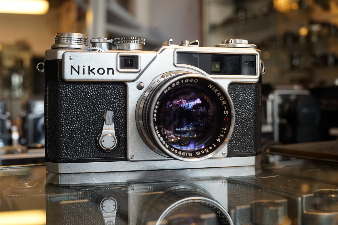 Nikon SP + Nikkor-S-C 50mm f/1.4 - Fotohandel Delfshaven / MK Optics