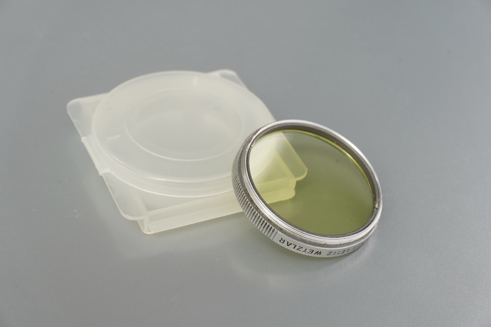 Leica Leitz filter 0, E39, light yellow, in case Fotohandel