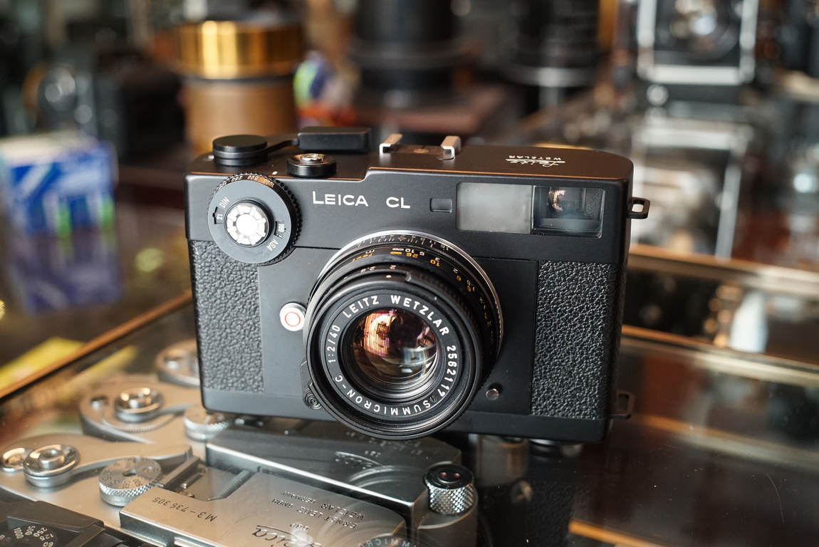 Bedachtzaam Vlek kapsel Leica CL + Leitz Wetzlar Summicron-C 1:2 / 40mm - Fotohandel Delfshaven /  MK Optics