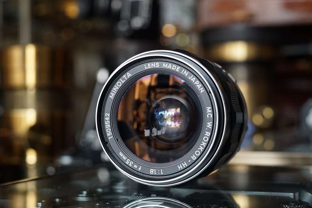 Minolta MC W.Rokkor-HH 35mm 1:1.8 - Fotohandel Delfshaven / MK Optics