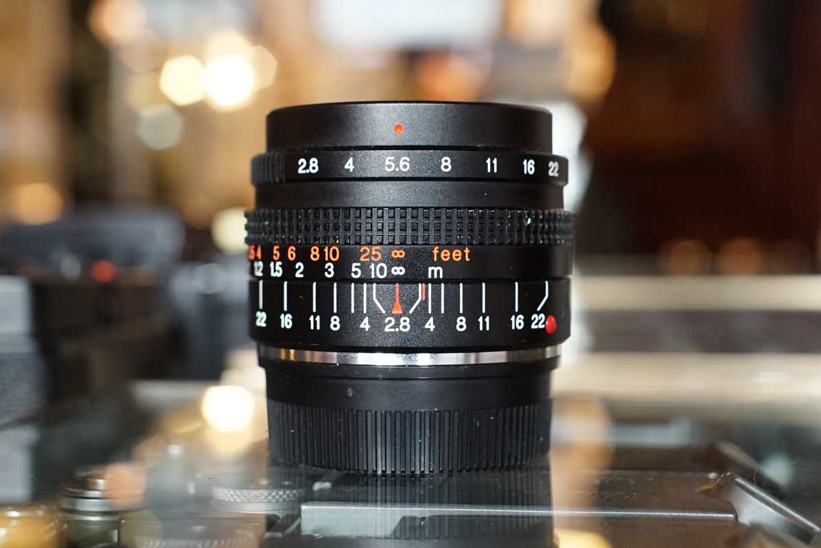 Konica M-Hexanon 28mm F/2.8 lens for Leica M - Fotohandel