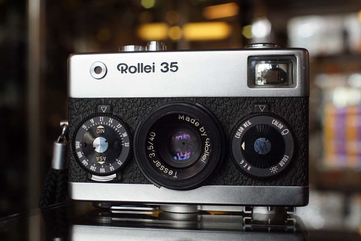 Het apparaat comfortabel karton Rollei 35 camera, silver, OUTLET - Fotohandel Delfshaven / MK Optics