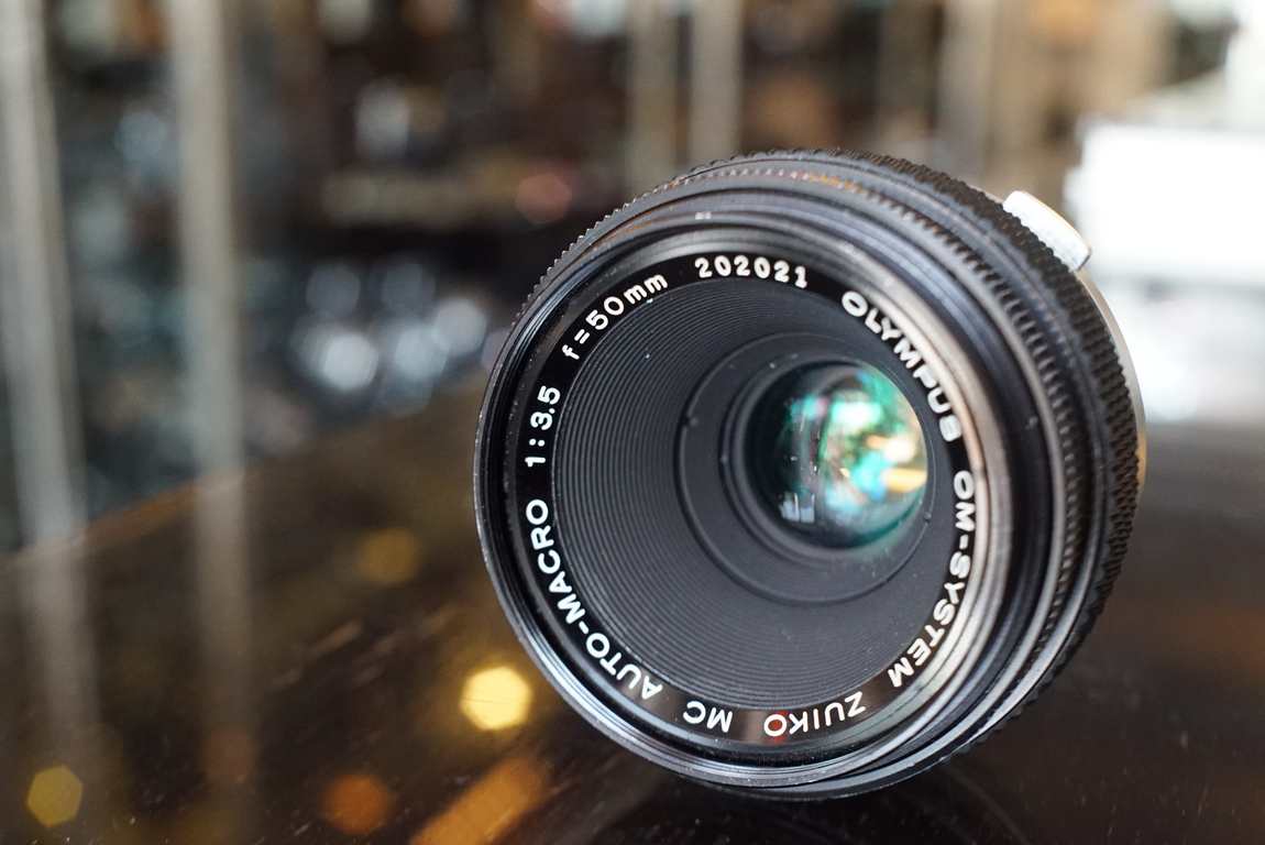 Olympus OM 50mm F/3.5 macro lens - Fotohandel Delfshaven / MK Optics