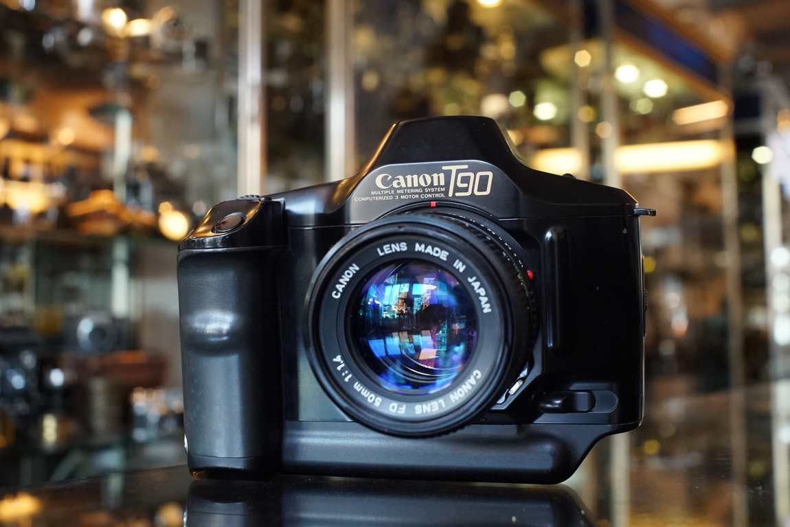 分解整備済み】Canon T90 FD 50mm