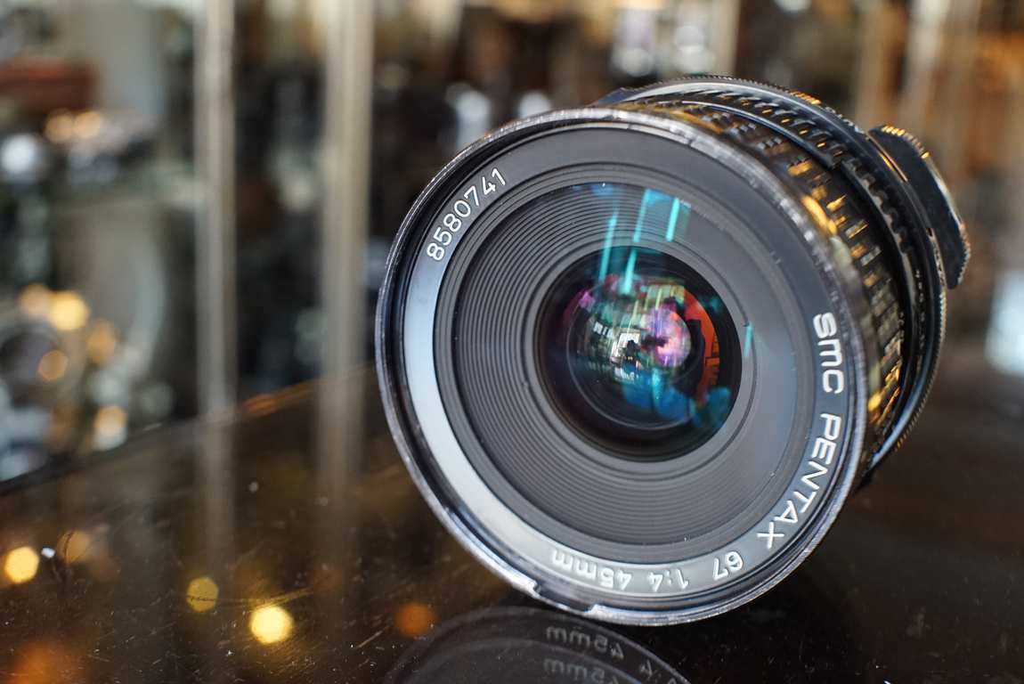 Pentax SMC 45mm F/4 lens for 67