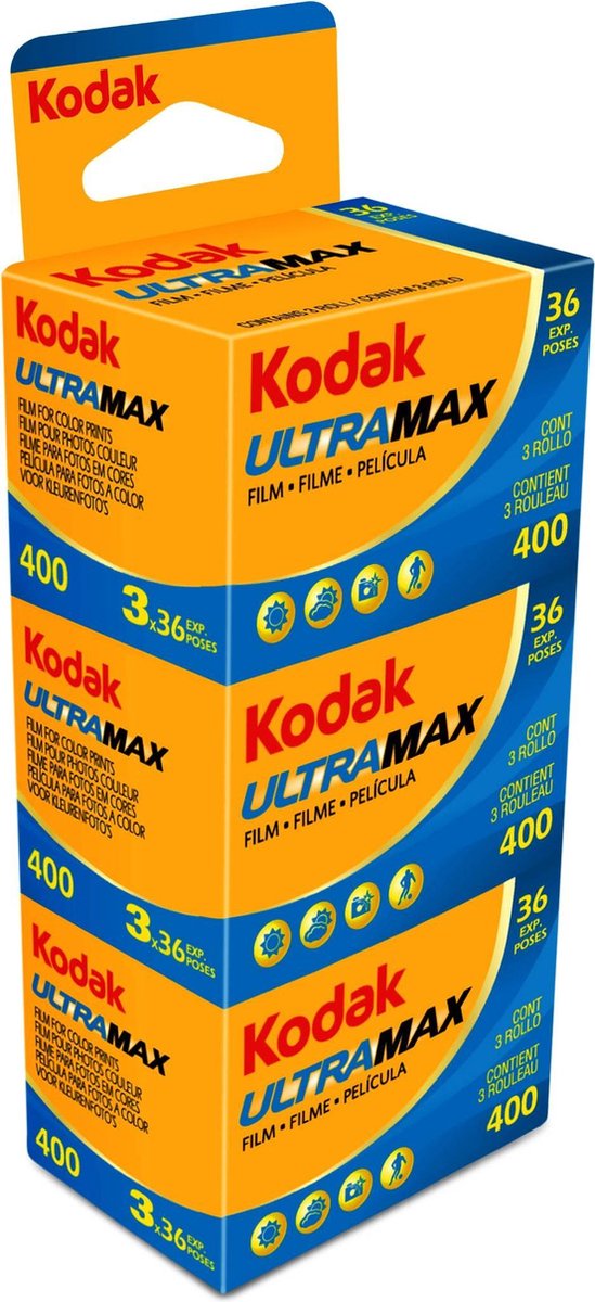 Kodak Ultramax 36 Exposure Film Kodak Ultramax 400 35mm Film 36
