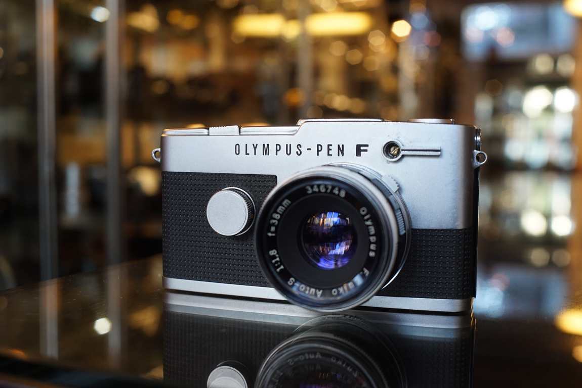 Olympus Pen FT + F. Zuiko 38mm F/1.8 lens - Fotohandel Delfshaven