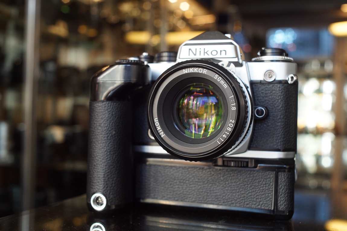 Nikon FM2 MD-11 フィルムカメラ モータードライブ セット レトロ ...
